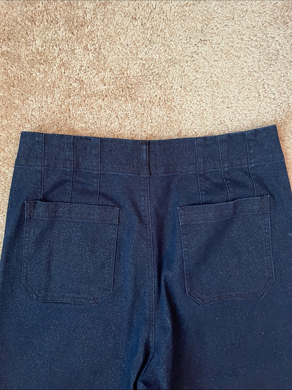 Maeve by Anthropologie The Colette Sparkle Wide Cropped Pants - Picture 9 of 13